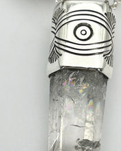 Polished Quartz Eye Talisman Necklace