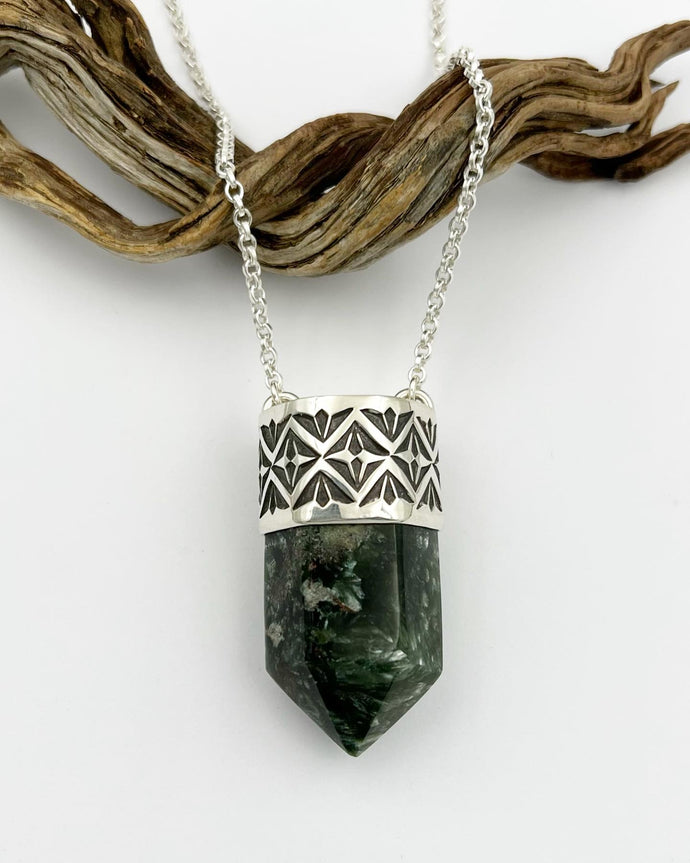 Seraphinite Talisman Necklace