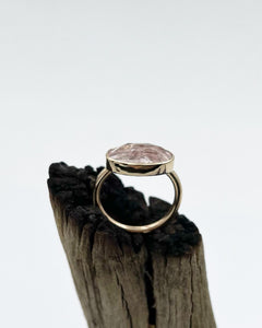Morganite 14k Gold Ring 8