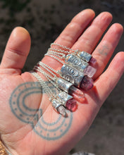 Hematite Quartz Talisman Necklace