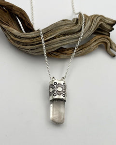 Topaz Sun Talisman Necklace