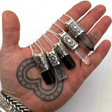 Tibetan Phantom Quartz Desert Eye Talisman Necklace