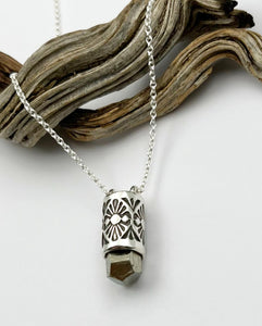 Pyrite Creosote Talisman Necklace