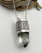 Chlorite Quartz Desert Flower Talisman Necklace