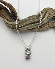 Purple Imperial Topaz Arroyo Talisman Necklace