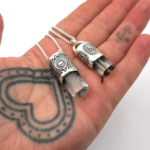 Aquamarine Tumbleweed Talisman Necklace