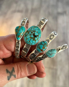 Dry Creek Turquoise Mojave Stacker Cuff XS