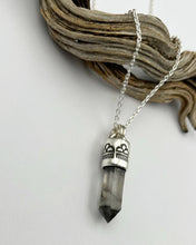 Tibetan Quartz Raincloud Talisman Necklace