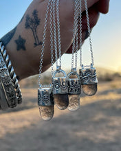 Colombianite Tektite Cottontail Talisman Necklace