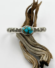 Morenci Turquoise Eye Heavyweight Stacker Cuff S/M