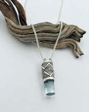 Aquamarine Arroyo Talisman Necklace