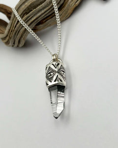Singing Quartz Mesquite Talisman Necklace