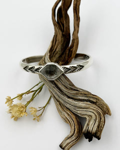 Tibetan Quartz Agave Burst Stacker Cuff S/M