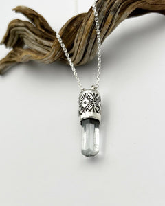 Aquamarine Sunny Vista Talisman Necklace