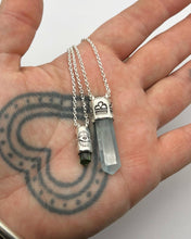 Jaba Green Tourmaline Eye Talisman Necklace