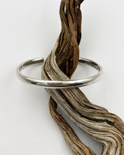 Sterling Silver Oval Wire Stacker Cuff XS