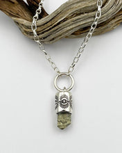 Yellow Apatite Portal O Ring Talisman Necklace