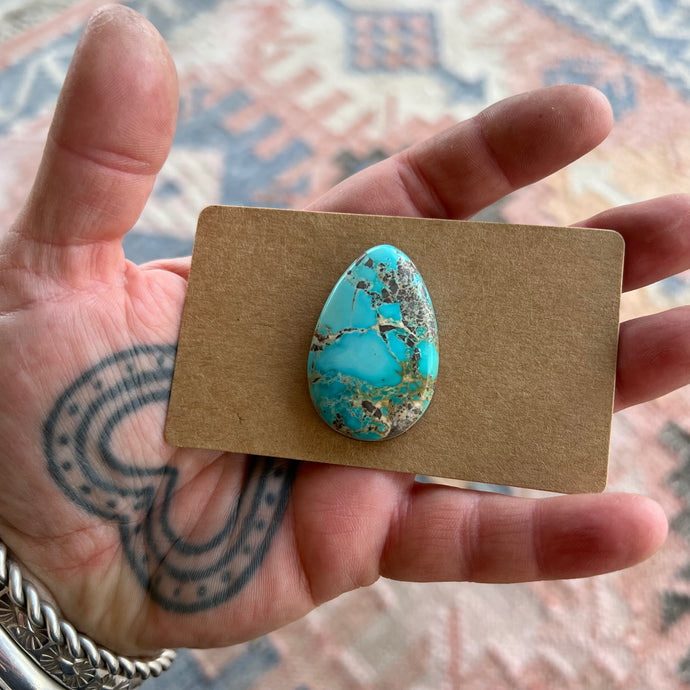 Chunky Thunderbird Turquoise Cabochon