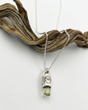Yellow Apatite Eye Talisman Necklace
