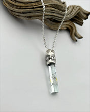 Aquamarine Eye Talisman Necklace