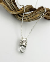 Danburite Fan Talisman Necklace