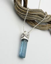 Aquamarine Eye Talisman Necklace