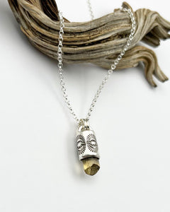 Imperial Topaz Portal Talisman Necklace