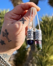 Bicolor Tourmaline Arroyo Talisman Necklace