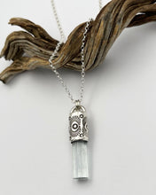 Aquamarine Tumbleweed Talisman Necklace