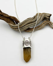 Zambian Window Citrine Portal Talisman Necklace