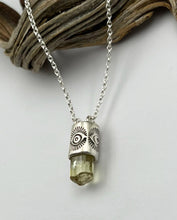 Yellow Apatite Eye Talisman Necklace