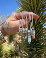 Larimar Palmas Talisman Necklace