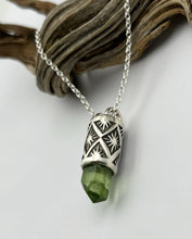 Peridot Agave Talisman Necklace