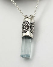 Aquamarine Portal Talisman Necklace