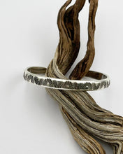 Sidewinder Hand Stamped Stacker Cuff XS