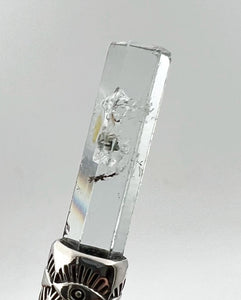 Aquamarine Eye Talisman Necklace