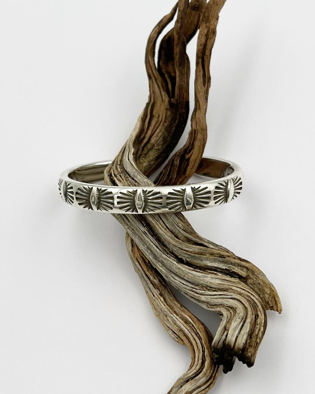 MTO Juniper Hand Stamped Heavyweight Stacker Cuff