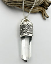 Singing Quartz Desert Eye Talisman Necklace